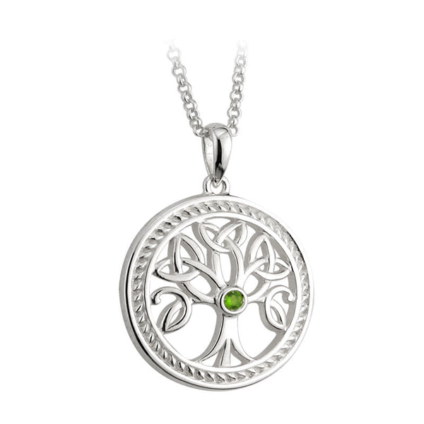 Sterling Silver Tree Of Life Pendant