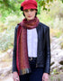 Mucros Skellig Scarf | Red Mix