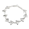 Celtic Trinity Knot Bracelet Silver