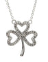 Swarovski Crystal Shamrock Necklace