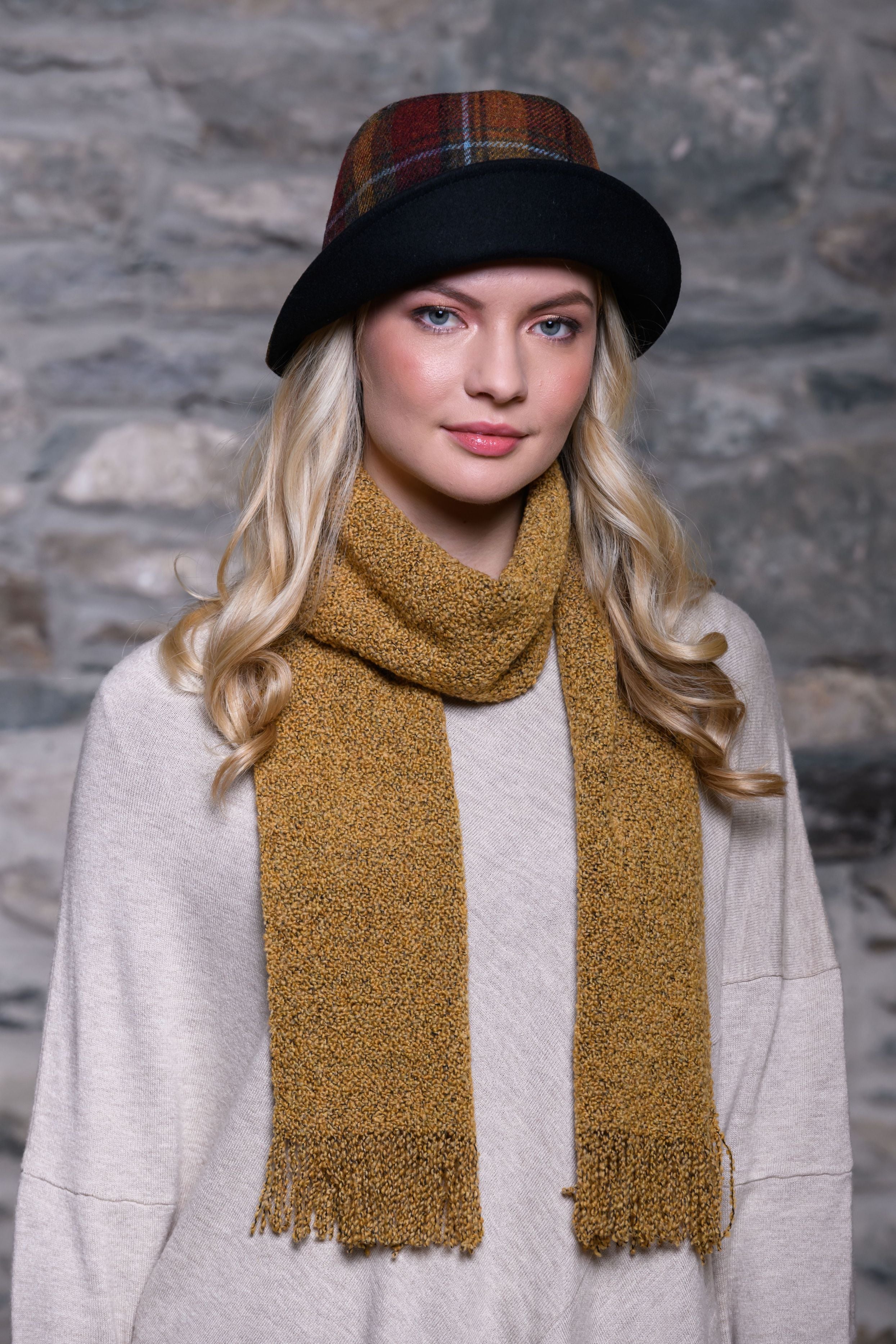 Mucros Skellig Mustard Scarf