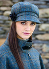 782 - Mucros Weavers Teal Newsboy Cap