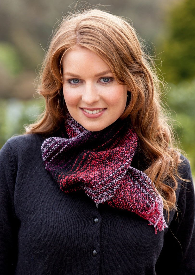 Mucros Red Skellig Scarf v6
