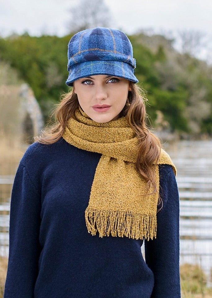 Mucros Skellig Mustard Scarf v73
