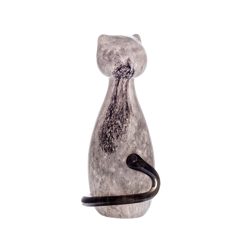 White Irish Glass Cat