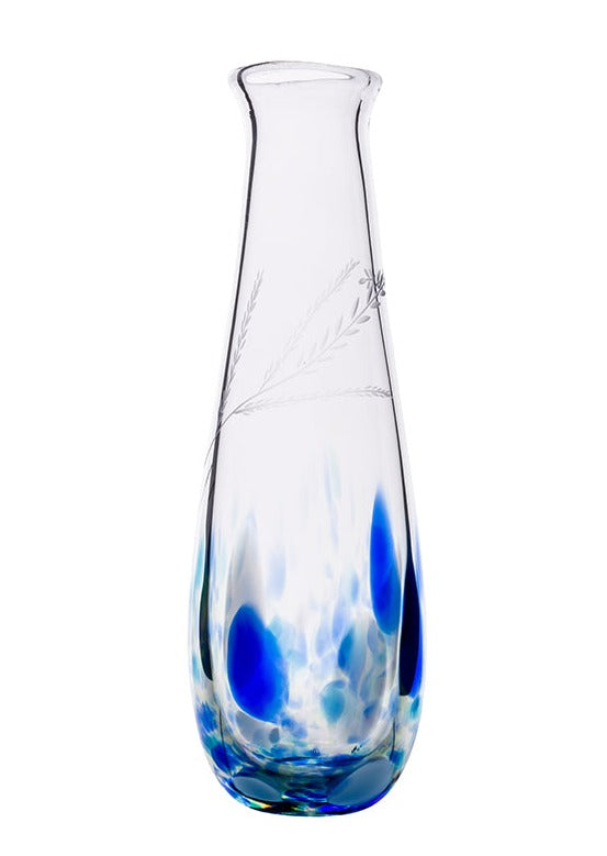 Wild Atlantic Way Irish Glass Bud Vase