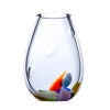 Irish Wildflower Posy Glass Vase