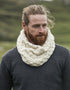 Aran Merino Wool Snood | Natural