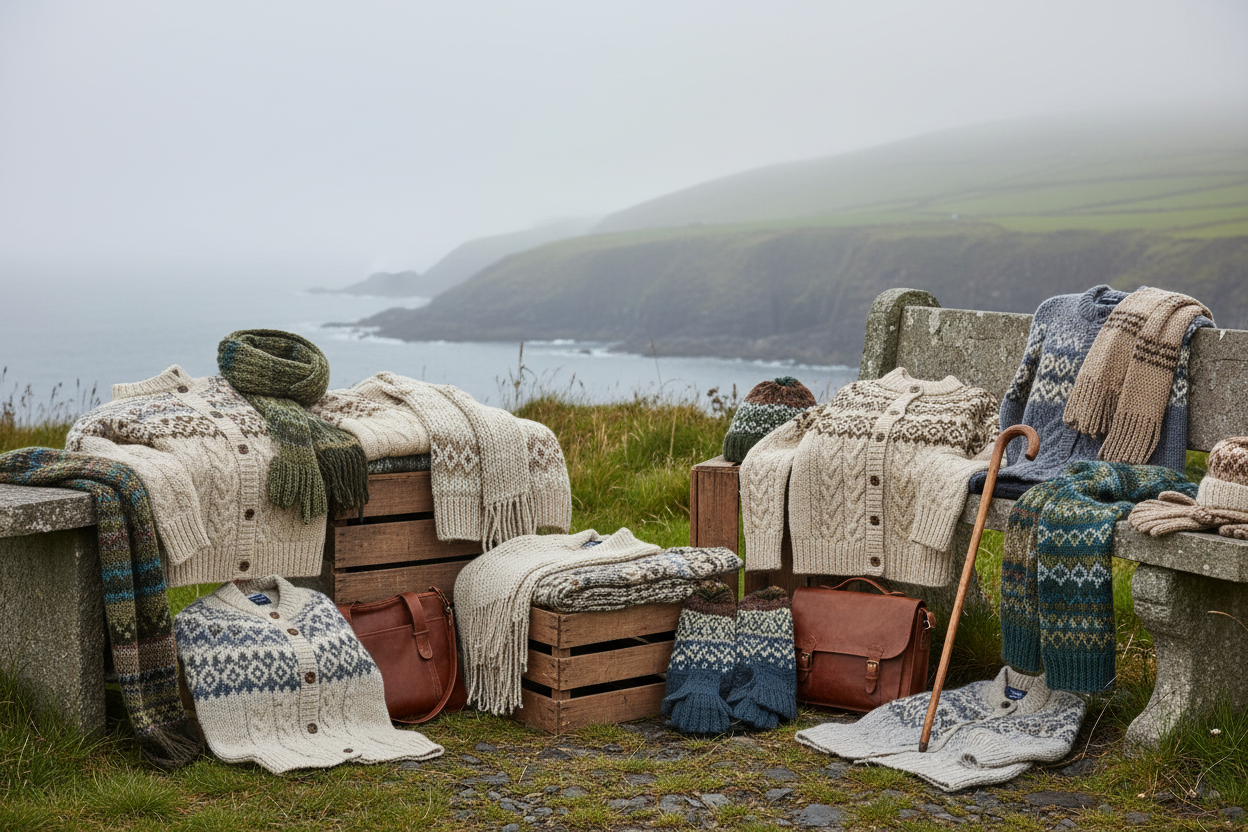 Irish Store Irish Knitwear Sale – Aran Sweaters & Gifts Reduced | Skellig Gift Store
