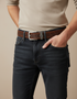 Lee River Leather Celtic Jeans Belt | Brown