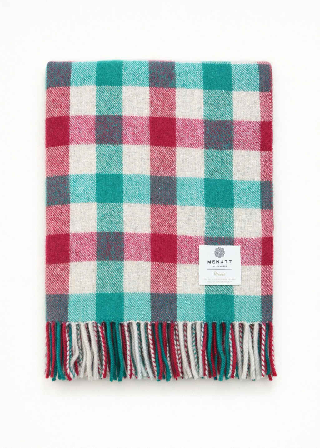 McNutt Pure Wool Throw | Campsite | Irish Heritage Blanket