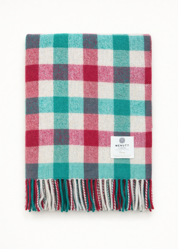 McNutt Pure Wool Throw | Campsite | Irish Heritage Blanket