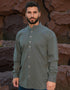 Civilian Men's Grandfather Shirt | Army Green