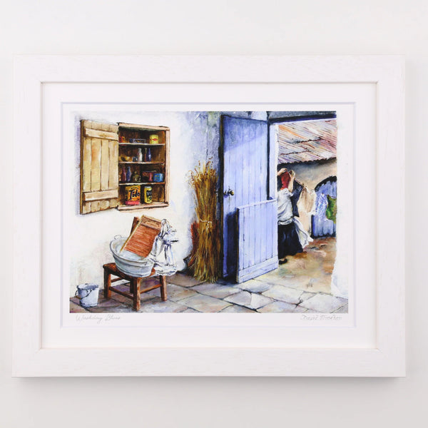 Blue Shoe Gallery Irish Art | Washday Blues