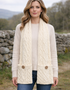 Aran Pocket Scarf | Natural