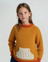 Childrens Roll Neck Sweater | Kangaroo Pocket