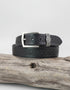 Lee River Leather Celtic Jeans Belt | Black