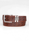 Lee River Leather Tonn Belt | Brown