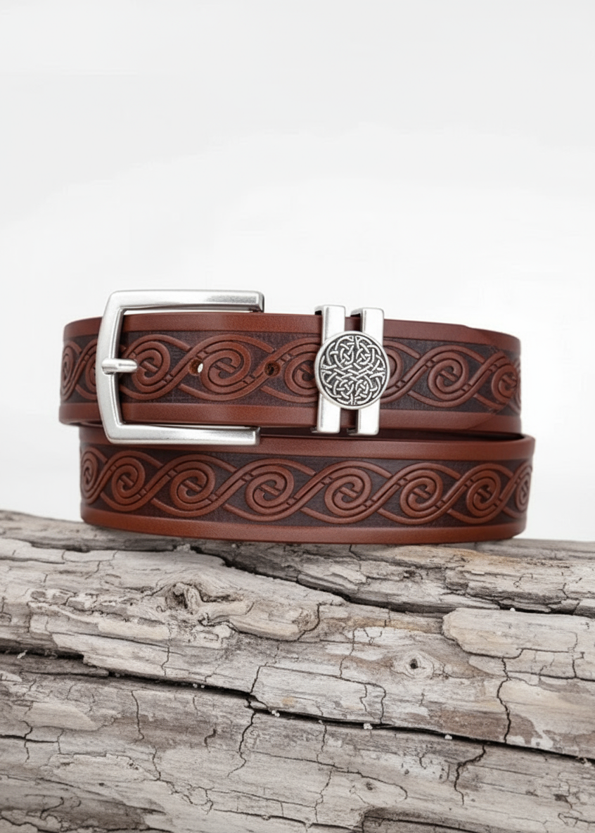 Lee River Leather Tonn Belt | Brown