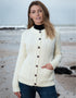 Aran Lumber Cardigan | Natural