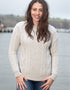 Inis Mor Aran Sweater | Oatmeal