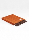 McNutt Tangerine Tweed Throw