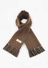 Mucros Alpaca Scarf | Brown Mix