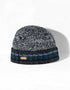 Rib Turnup Hat | Marled Blue