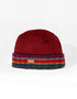 Men's Rib Pullon Turnup Hat | Red
