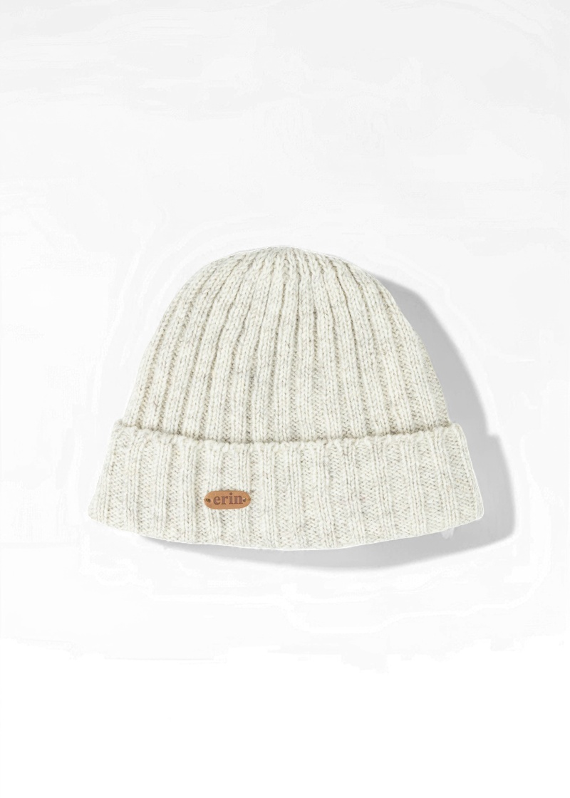Rib Pullon Hat Turnup | Oatmeal