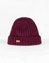 Rib Pullon Hat Turnup | Berry Red