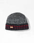 Men's Rib Turnup Hat | Marled Red