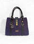 Mucros Jessica Bag | Purple Herringbone