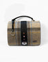 Mucros Fiona Bag | Mustard Blue Stripe