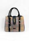 Mucros Jessica Bag | Pink Yellow Check