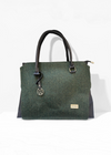 Mucros Emily Bag | Green Herringbone