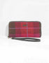 Mucros Tweed Wallet | Pink Check