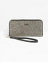 Mucros Tweed Wallet | Grey Heringbone