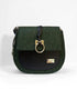 Mucros Grace Bag | Green Herringbone