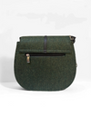 Mucros Grace Bag | Green Herringbone
