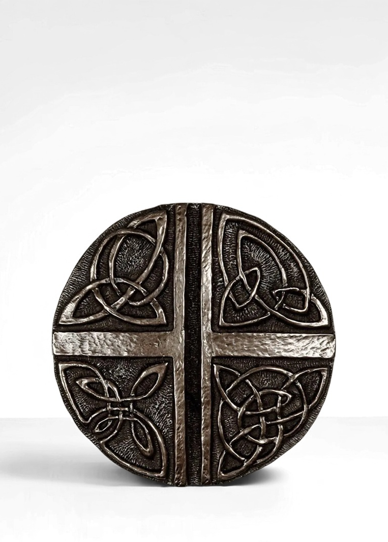 Celtic Love Cross | Bronze Wall Art