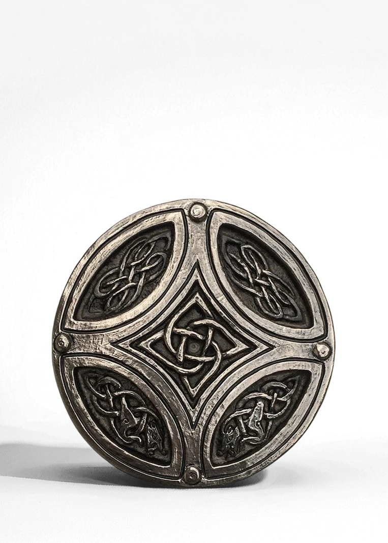 Bronze Celtic Circle Cross | Wall Plaque