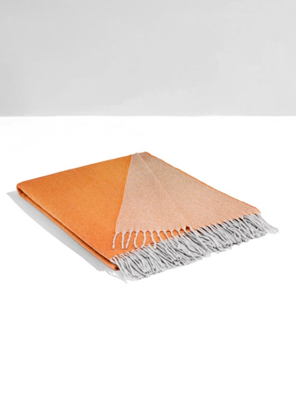 Mcnutt 100% Cashmere Throw | Satsuma & Dove