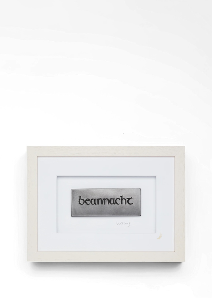 Beannacht Blessing Bronze Wall Art