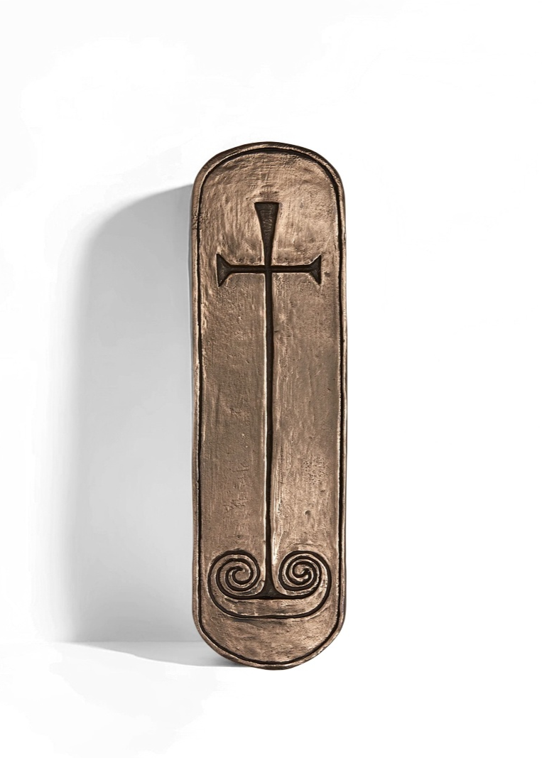 Wild Goose Bronze Sailing Cross | Wall Art