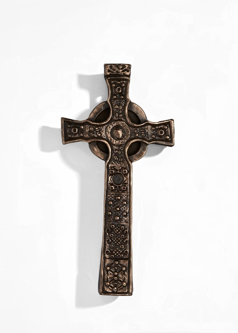 Wild Goose Bronze Iona Cross | Wall Art