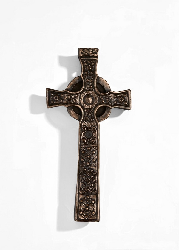 Wild Goose Bronze Iona Cross | Wall Art