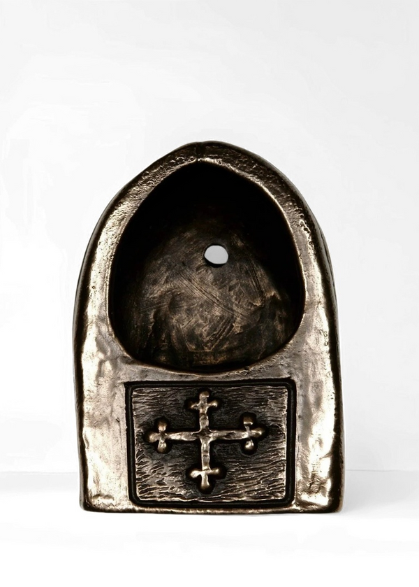 Bronze St Brigid's Water Font