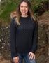 Inis Mor Aran Sweater | Charcoal