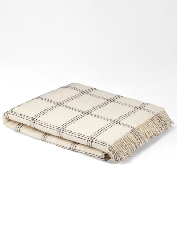 McNutt Alpaca Throw | Pearl Window
